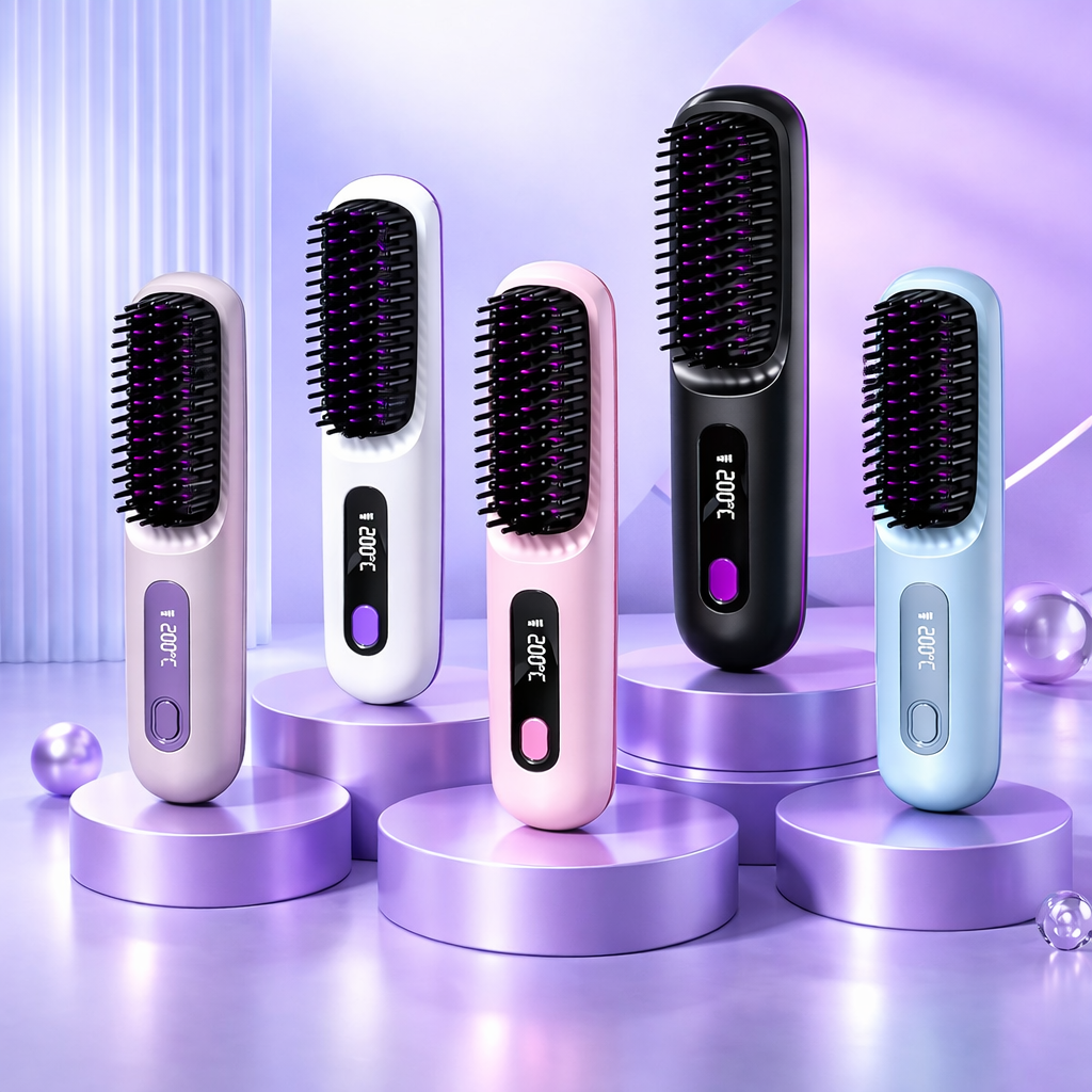 The Halo Air | Cordless Heated Brush