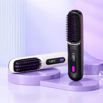 The Halo Air | Cordless Heated Brush