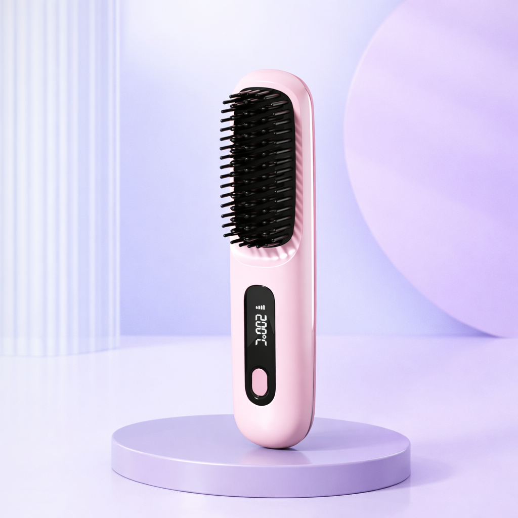 The Halo Air | Cordless Heated Brush