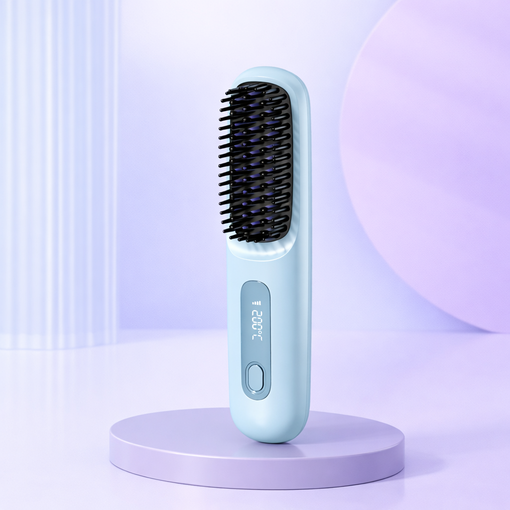 The Halo Air | Cordless Heated Brush