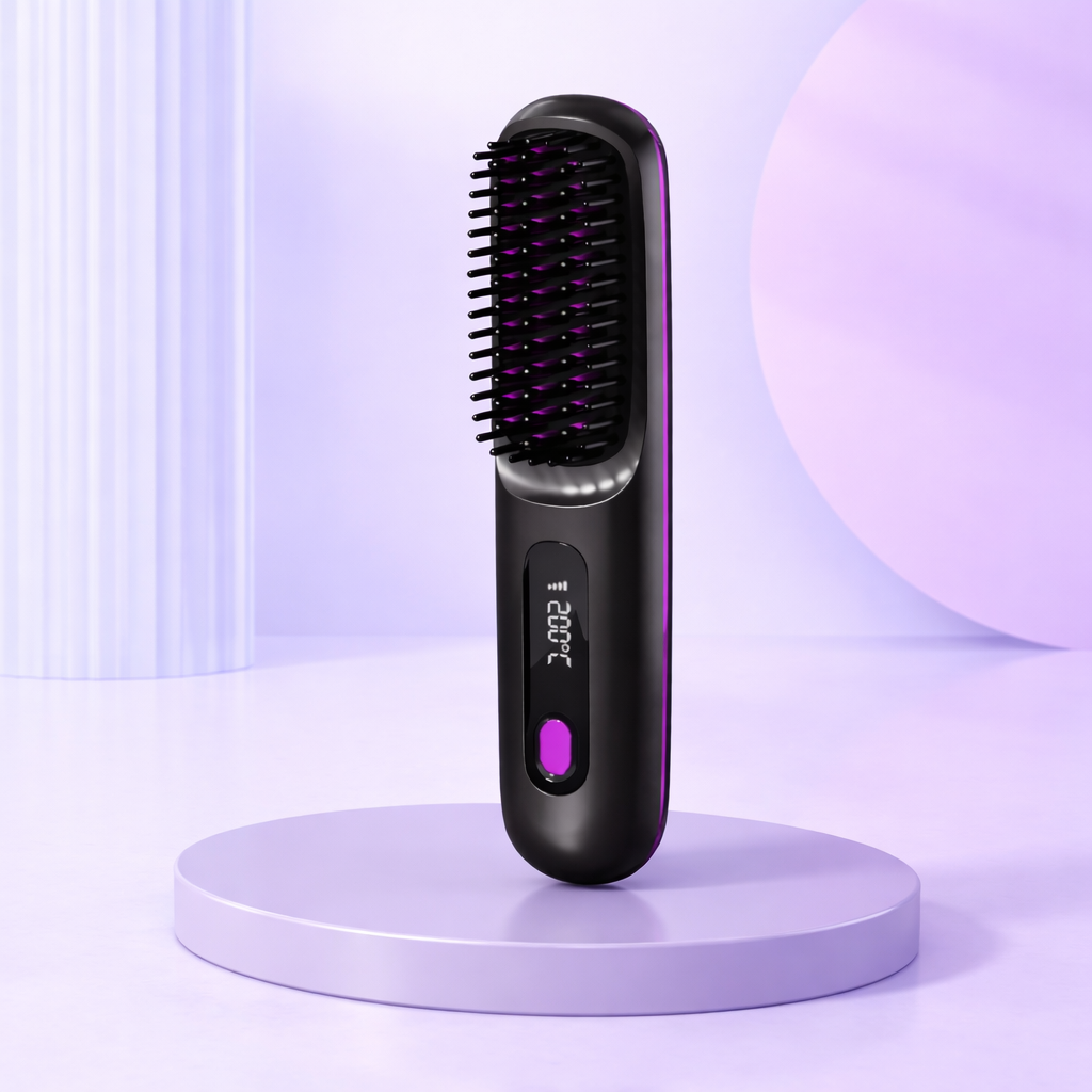 The Halo Air | Cordless Heated Brush