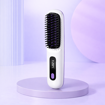 The Halo Air | Cordless Heated Brush